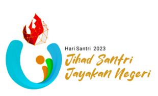 Ini Makna dan Filosofi Logo Hari Santri 2023 yang Diluncurkan Hari Ini