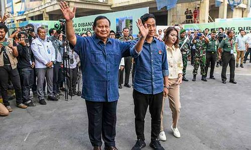 Ambil Cuti, Prabowo-Gibran Kampanye Langsung Pertama di Surabaya dan Jabar