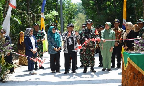 TMMD di Karanggede Boyolali Rampung, Warga Senang Jalan Batu Diubah Jadi Beton