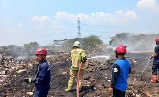 1 Hektare Lahan TPA Troketon Klaten Hangus, Penyebab Kebakaran Belum Diketahui