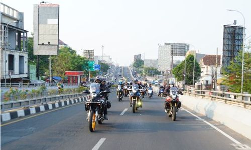 Seru, Astra Motor Jateng Ajak Mahasiswa Touring Pakai Honda CB150X dan Glamping