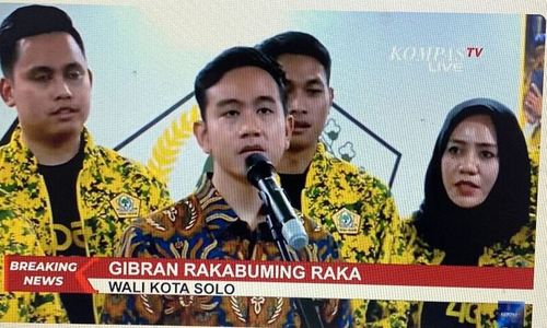 Golkar Resmi Usung Gibran Cawapres Prabowo, Projo Jateng Bilang Begini