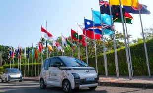 Keren! Wuling Air EV Jadi Official Car Partner KTT AIS Forum 2023