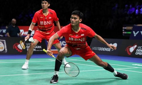 Hasil Perempat Final Denmark Open 2023 Pastikan Ganda Putra Indonesia ke Final