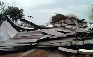 Hujan dan Angin Kencang Landa 2 Kecamatan di Sragen, 1 Orang Dilarikan ke RS