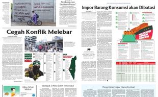 Solopos Hari Ini : Cegah Konflik Melebar