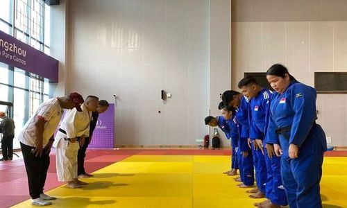 Asian Para Games 2023: Skuad Blind Judo Indonesia Adaptasi Arena Pertandingan