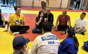 Ajak Densu, Cdm Asian Para Games Motivasi Atlet Blind Judo