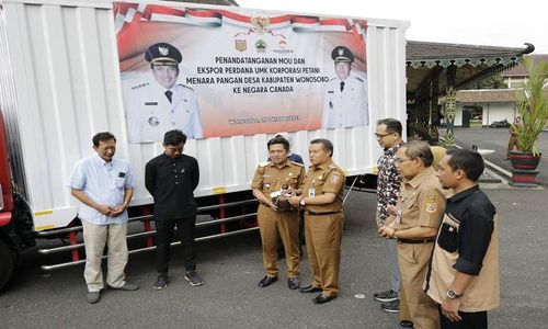 Korporasi Petani Binaan Distanbun Jateng Ekspor Salak & Nanas ke Kanada