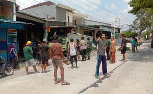 Kecelakaan Truk Vs Sepeda Motor di Manisrenggo Klaten, 1 Orang Meninggal Dunia