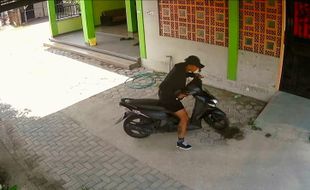 Nekat! Pria Curi Motor Warga di Ngawi saat Siang Bolong, Ini Ciri-cirinya