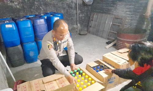 Produsen Miras Ilegal di Teras Boyolali Ngaku Berizin, Kapolres Bilang Begini