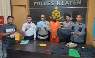 Warga Bero Klaten Serahkan Diri seusai Mencuri & Sekap Korban, Ini Pengakuannya