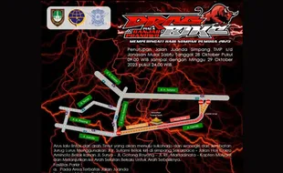 Perhatian! Jl. Juanda Solo Ditutup Total Selama 39 Jam untuk Ajang Drag Bike