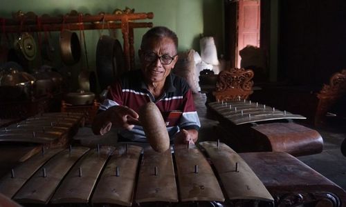 Terdongkrak Tren Campursari, Perajin Gamelan Legendaris Wonogiri Bergeliat Lagi