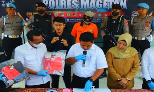 Bejat! Ditinggal Istri Merantau, Ayah di Magetan Perkosa Anak Tiri hingga Hamil