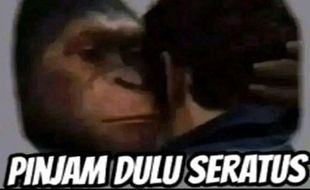 Awal Mula Istilah dan Meme Pinjam Seratus Dulu yang Viral di Media Sosial