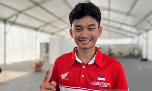 Arbi & Mario Aji Belum Bisa Berbuat Banyak di Moto3 Mandalika 2023