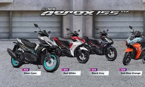 All New Aerox 155 Tampil Baru, Harga Mulai Rp27,1 Jutaan