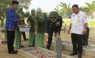 HUT TNI, Kodim Klaten Gelar Upacara Ziarah di TMP Ratna Bantala Sumberejo