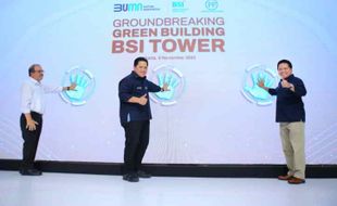 Bangun Tower untuk Financial Center, BSI Usung Konsep Green Building