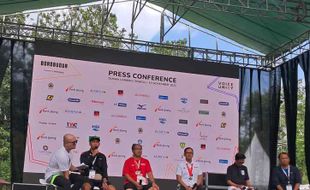 Cuaca Panas Ekstrem, Borobudur Marathon 2023 di Magelang Selesai Lebih Awal