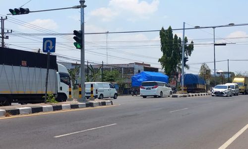 Info Lur! Simpang Jombor Ceper Klaten di Jl Solo-Jogja Kini Dilengkapi Bangjo