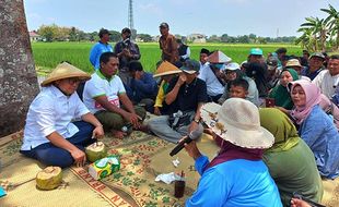 Kunjungi Juwiring Klaten, Cawapres Cak Imin Tampung Aspirasi Petani