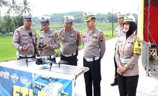 Terbang 2 Menit, ETLE Drone Temukan 10 Pelanggaran di Exit Tol Salatiga