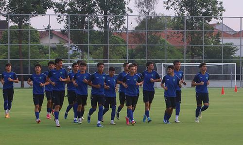 Tiba di Solo, Timnas Uzbekistan U-17 Langsung Berlatih di Lapangan Kota Barat