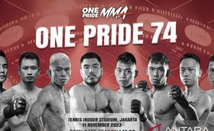 One Pride MMA 74 Sajikan 19 Pertandingan dari 38 Petarung, Disiarkan Langsung