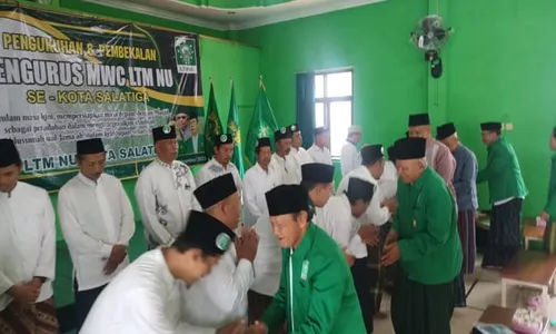 LTM NU 4 Kecamatan di Salatiga Dilantik, Diharapkan Jadi Benteng Kegiatan Agama