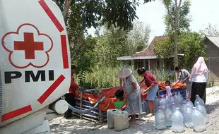 Hujan Belum Merata, BPBD Sragen Terus Kirim Air Bersih ke Wilayah Kekeringan