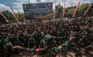 Gubernur Akmil Pimpin Pembukaan Latihan Praja Bakti Taruna di Boyolali