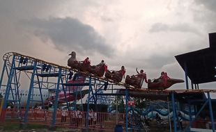 Roller Coaster Edupark Intanpari Karanganyar Diluncurkan, Tiket Masih Dibahas