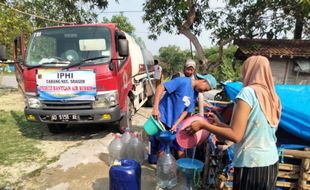 Meski Sudah Hujan, Krisis Air Bersih di Sragen Belum Usai