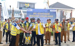 BBWSBS Gelar Apel Kesiapsiagaan Bencana Wilayah Bengawan Solo