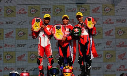 Rheza Naik Podium Kedua di ARRC China, Astra Honda Pastikan Juara Asia