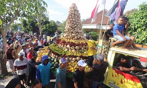 Tradisi Sedekah Bumi Petani Bengkuang Kediri, Wujud Syukur Hasil Panen