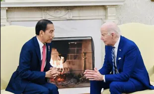 Jokowi Ajak Presiden Biden Redakan Serangan Israel ke Gaza Palestina