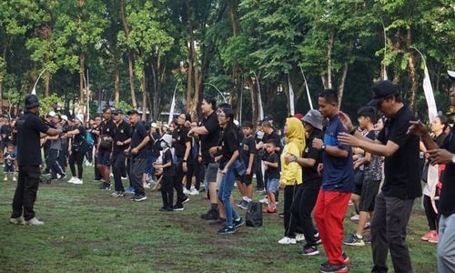 Rangkaian Dies Natalis ke-67 UKSW Salatiga Dibuka dengan Senam dan Jalan Sehat