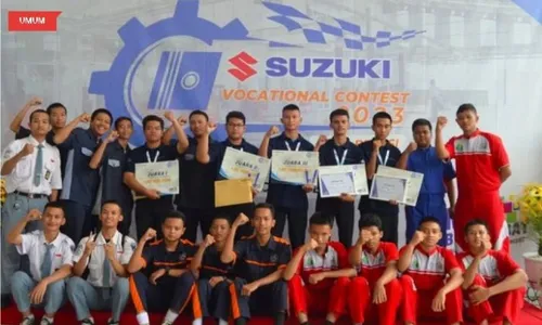 PT SIS Gelar Kompetisi Mekanik SMK Lagi, Hadiahnya Mobil dan Mesin Suzuki