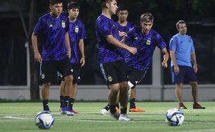 Latihan Timnas Mali dan Argentina Jelang Perebutan Juara 3 Piala Dunia U-17