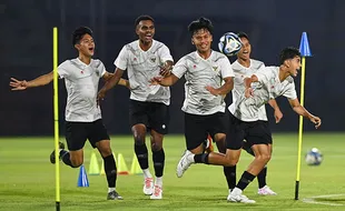 Latihan Resmi Timnas Indonesia Jelang Laga Perdana Grup A Piala Dunia U-17