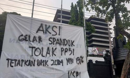 Tolak PP 51, Buruh Walk Out dalam Rapat Pembahasan UMK 2024 Jateng