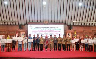 Baznas Klaten Salurkan Bantuan Rehab RTLH hingga Jamban, Total Rp1,5 Miliar