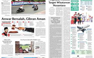 Solopos Hari Ini : Anwar Bersalah, Gibran Aman