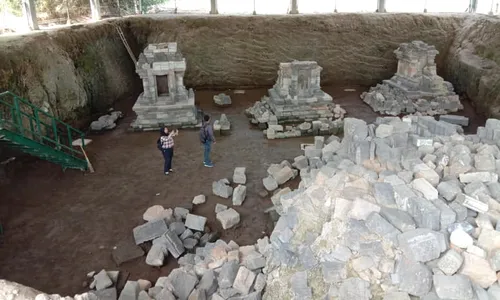 Kisah Candi Losari Magelang Terkubur Lahar Merapi, Terendam Saat Penggalian