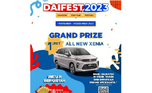 Daifest 2023 Hadir Kembali! Promo Akhir Tahun Bertabur Hadiah