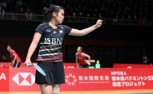 Hasil Perempat Final Kumamoto Masters Japan 2023, Gregoria Lolos ke Semifinal